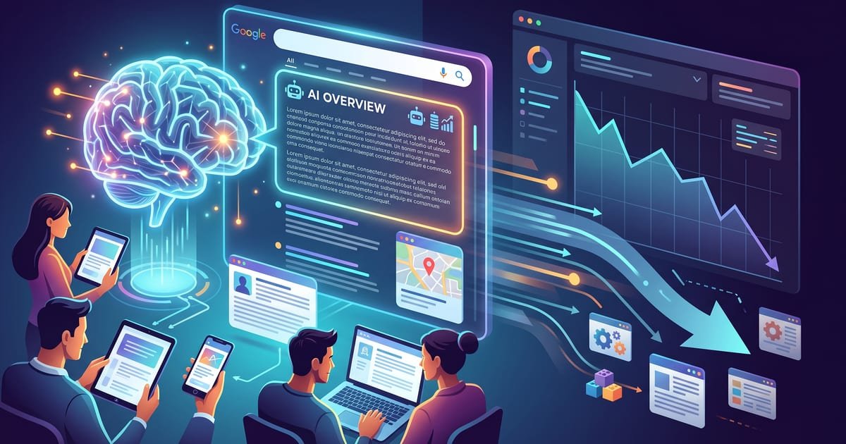 Why Your Website Traffic Is Dropping in 2026 (AI Overviews and Zero-Click Search)