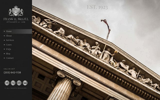 Law Firm website